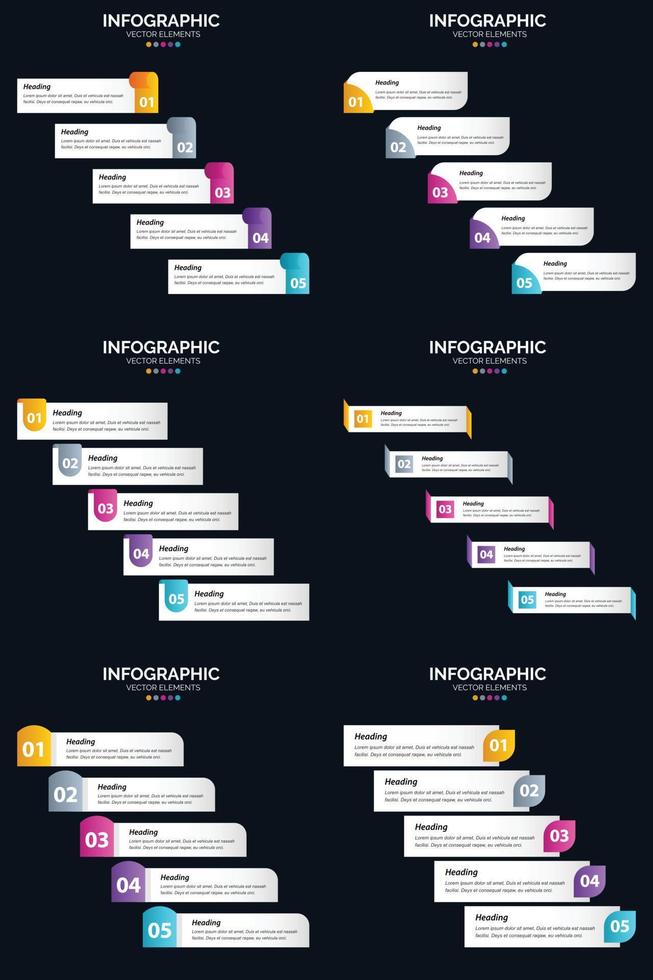 Inserisci vettore infografica per il tuo presentazione per Aiuto il tuo pubblico capire il tuo Messaggio meglio.