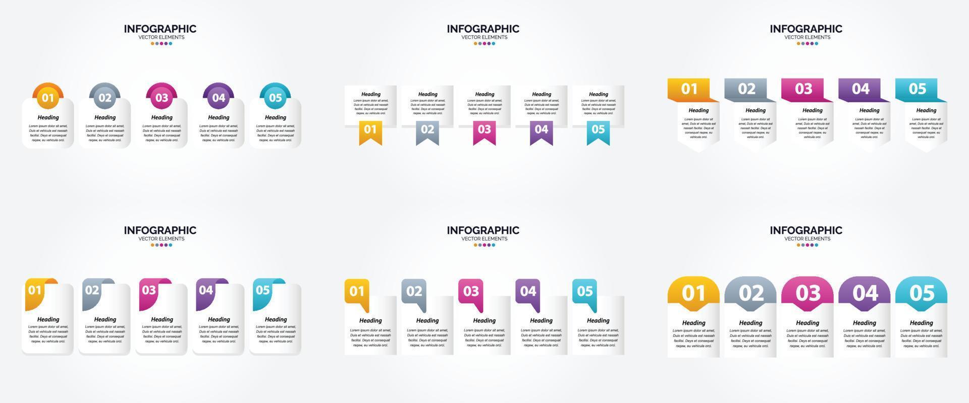 Questo vettore illustrazione impostato è Perfetto per la creazione di infografica per pubblicità. opuscoli. volantini. e riviste.