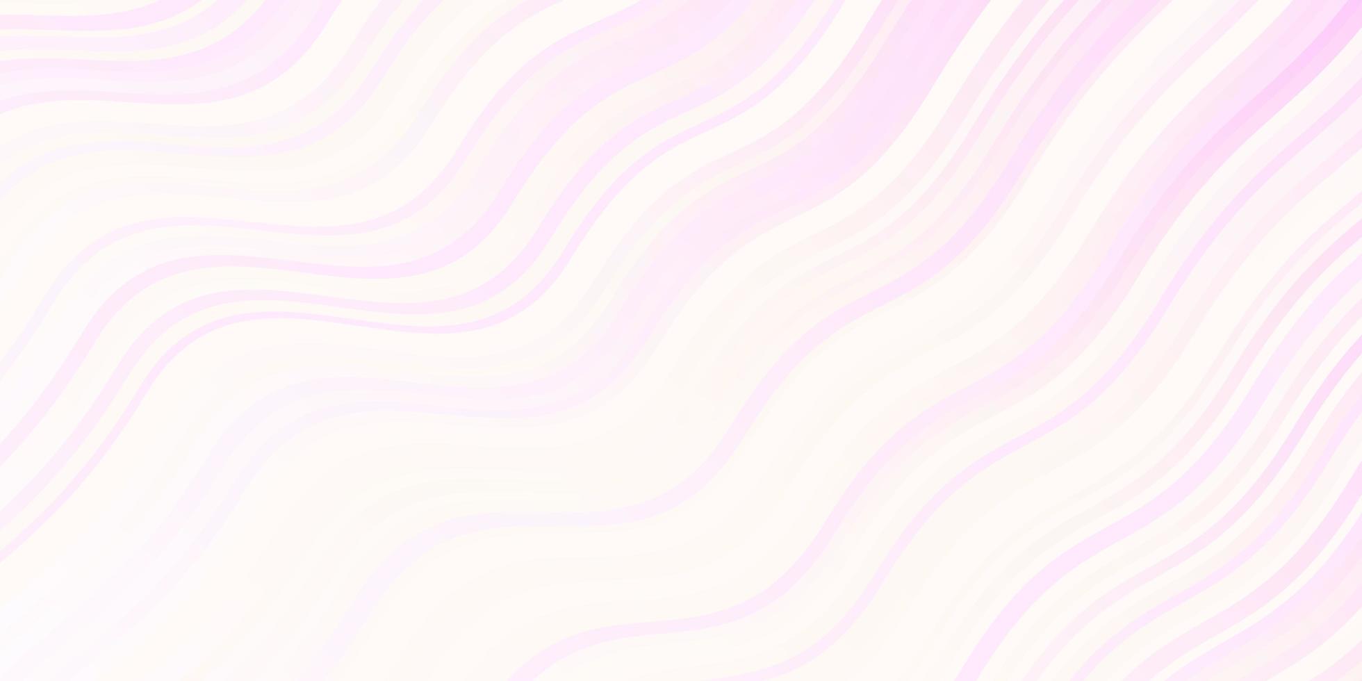sfondo vettoriale rosa chiaro, giallo con linee piegate.