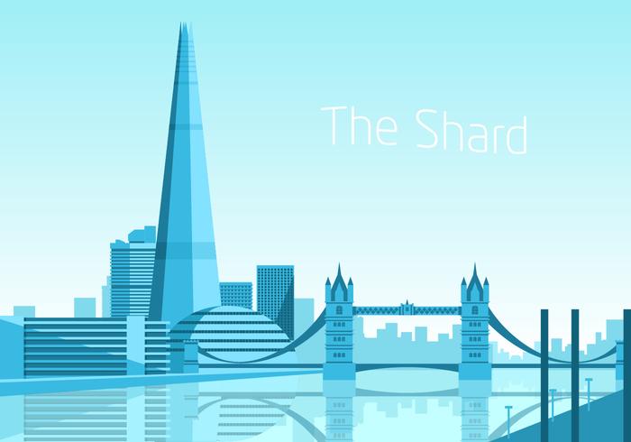 il vettore gratuito di shard