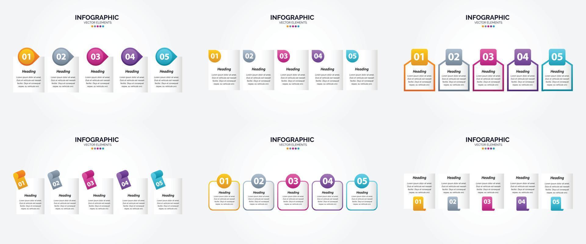 vettore illustrazione infografica piatto design impostato per pubblicità opuscolo aviatore e rivista