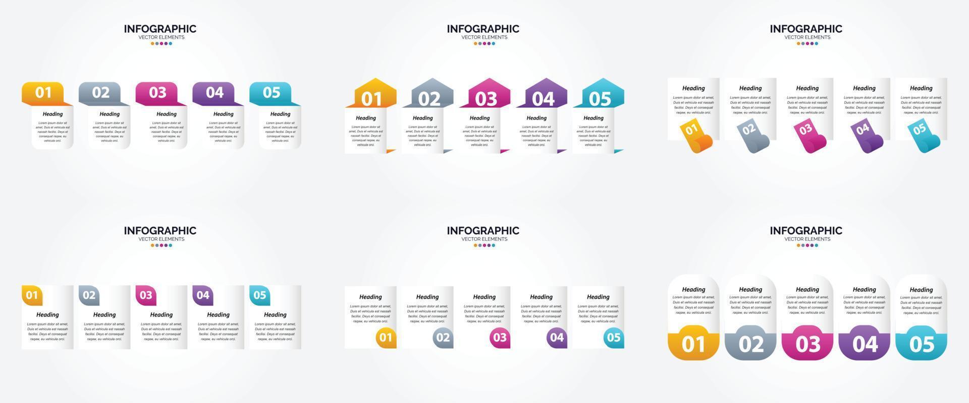 vettore illustrazione infografica piatto design impostato per pubblicità opuscolo aviatore e rivista