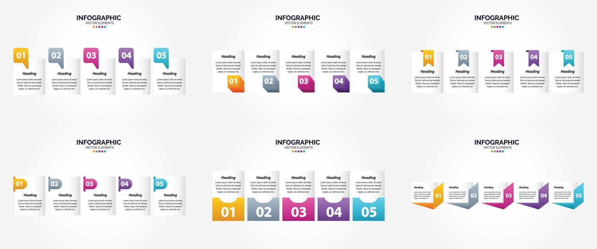 vettore illustrazione infografica piatto design impostato per pubblicità opuscolo aviatore e rivista