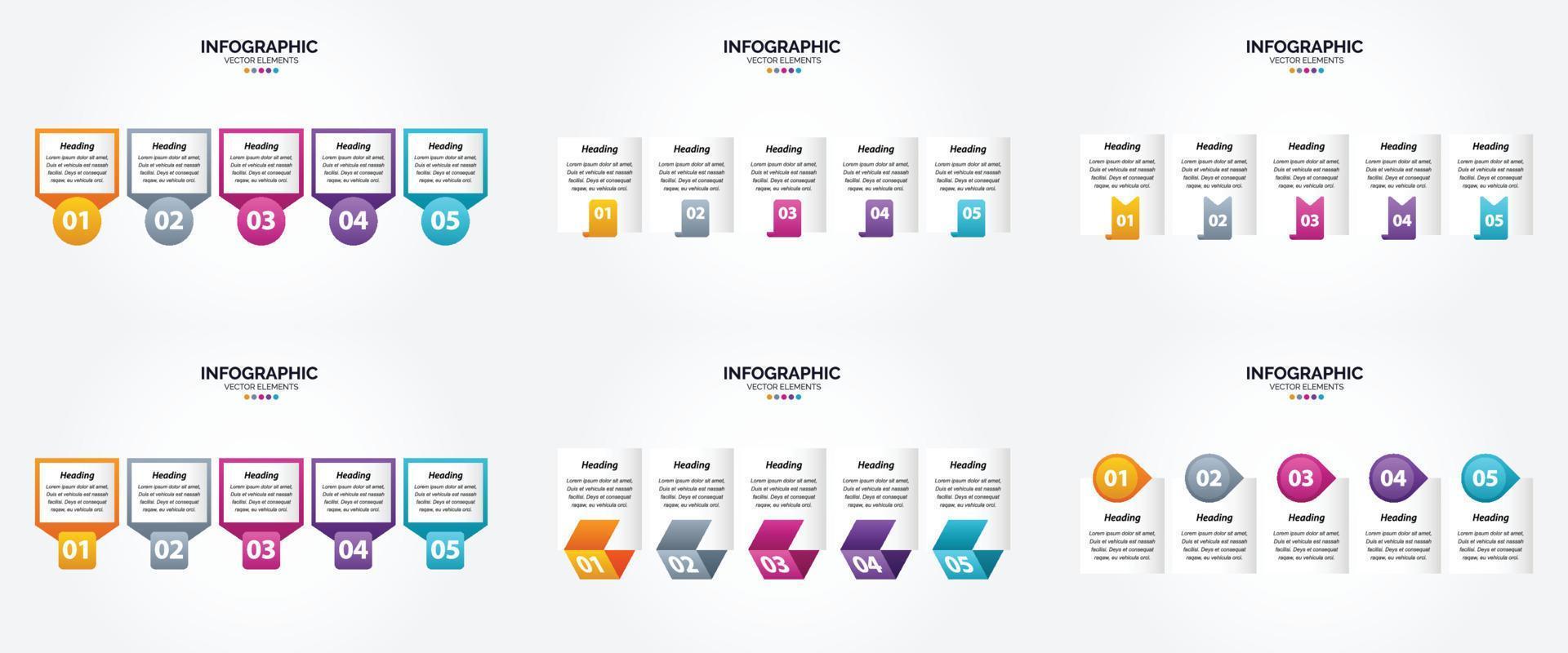 vettore illustrazione infografica piatto design impostato per pubblicità opuscolo aviatore e rivista