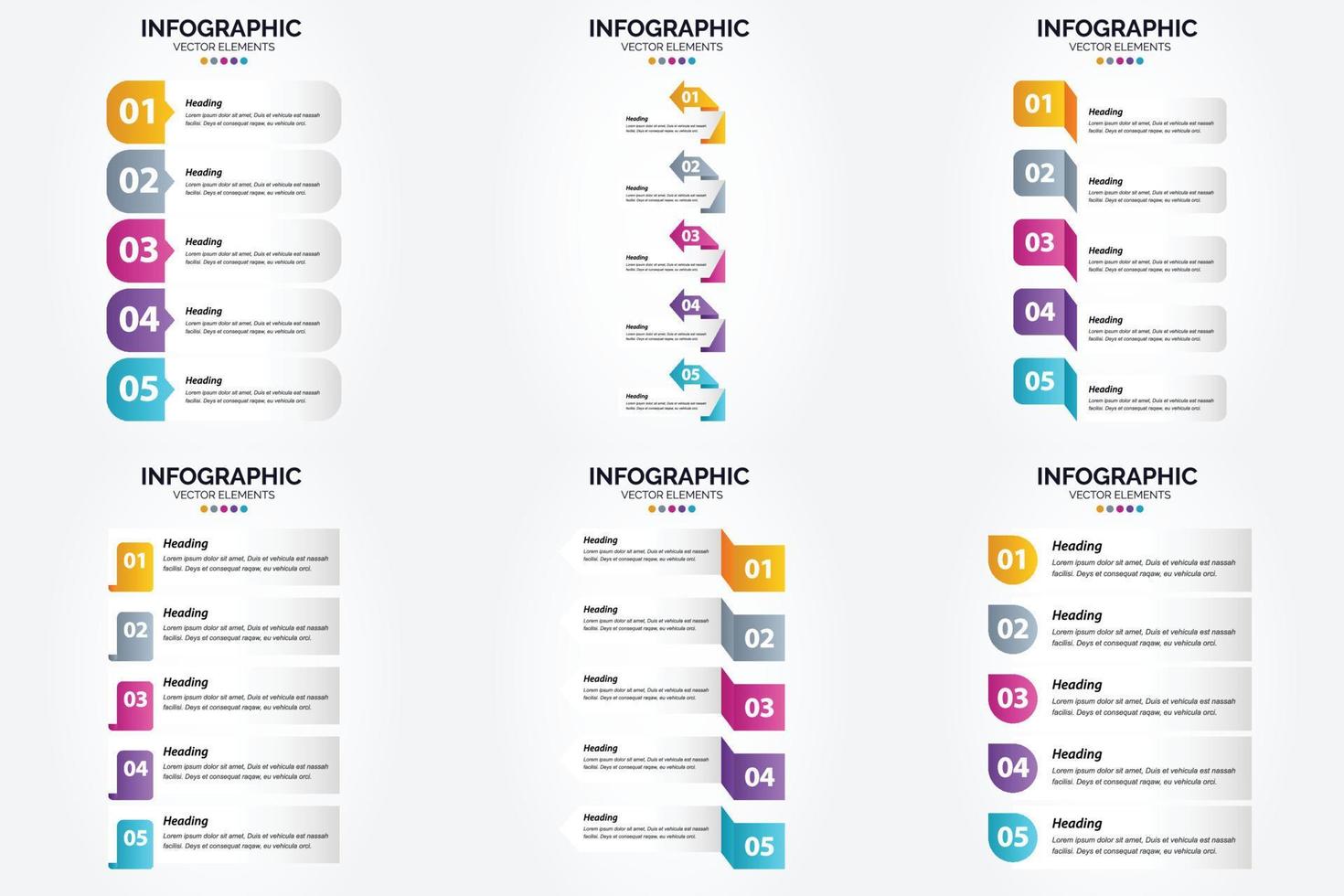 vettore illustrazione infografica piatto design impostato per pubblicità opuscolo aviatore e rivista