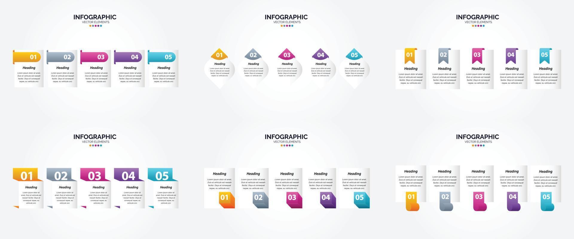 vettore illustrazione infografica piatto design impostato per pubblicità opuscolo aviatore e rivista