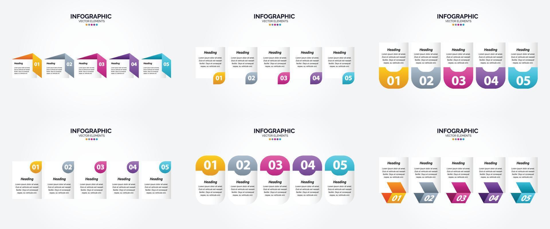 vettore illustrazione infografica piatto design impostato per pubblicità opuscolo aviatore e rivista