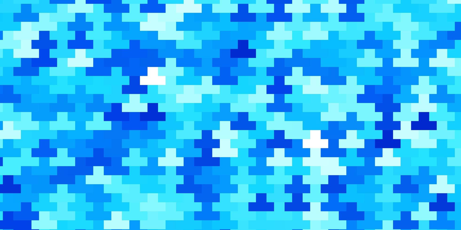 modello vettoriale azzurro in rettangoli.