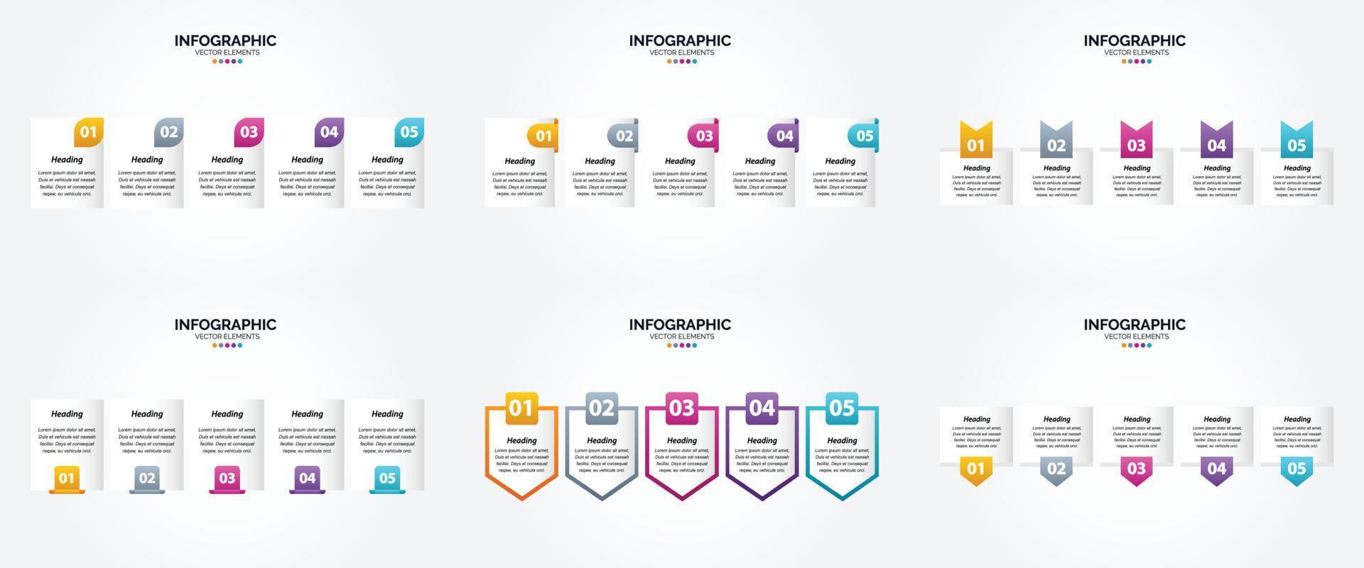 vettore illustrazione infografica piatto design impostato per pubblicità opuscolo aviatore e rivista