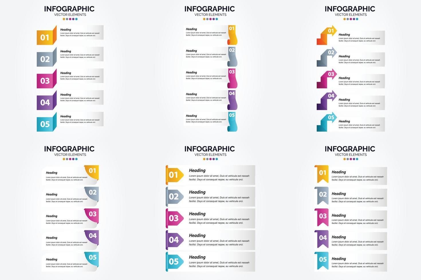 vettore illustrazione infografica piatto design impostato per pubblicità opuscolo aviatore e rivista