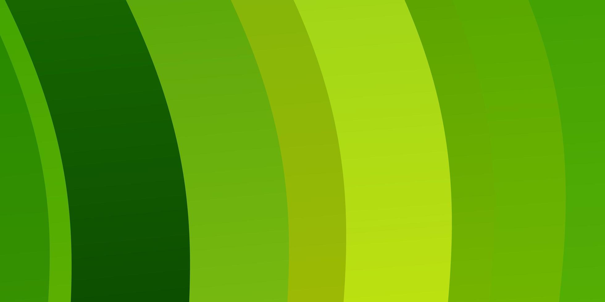 modello vettoriale verde chiaro, giallo con linee.
