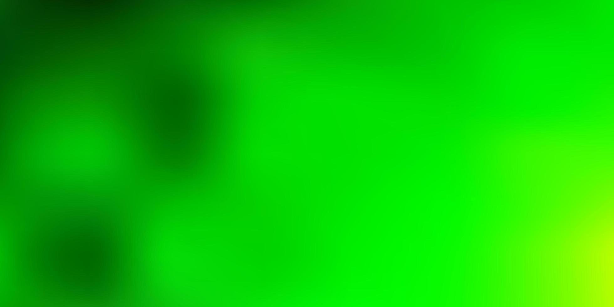 sfondo sfocatura astratta vettoriale verde chiaro.