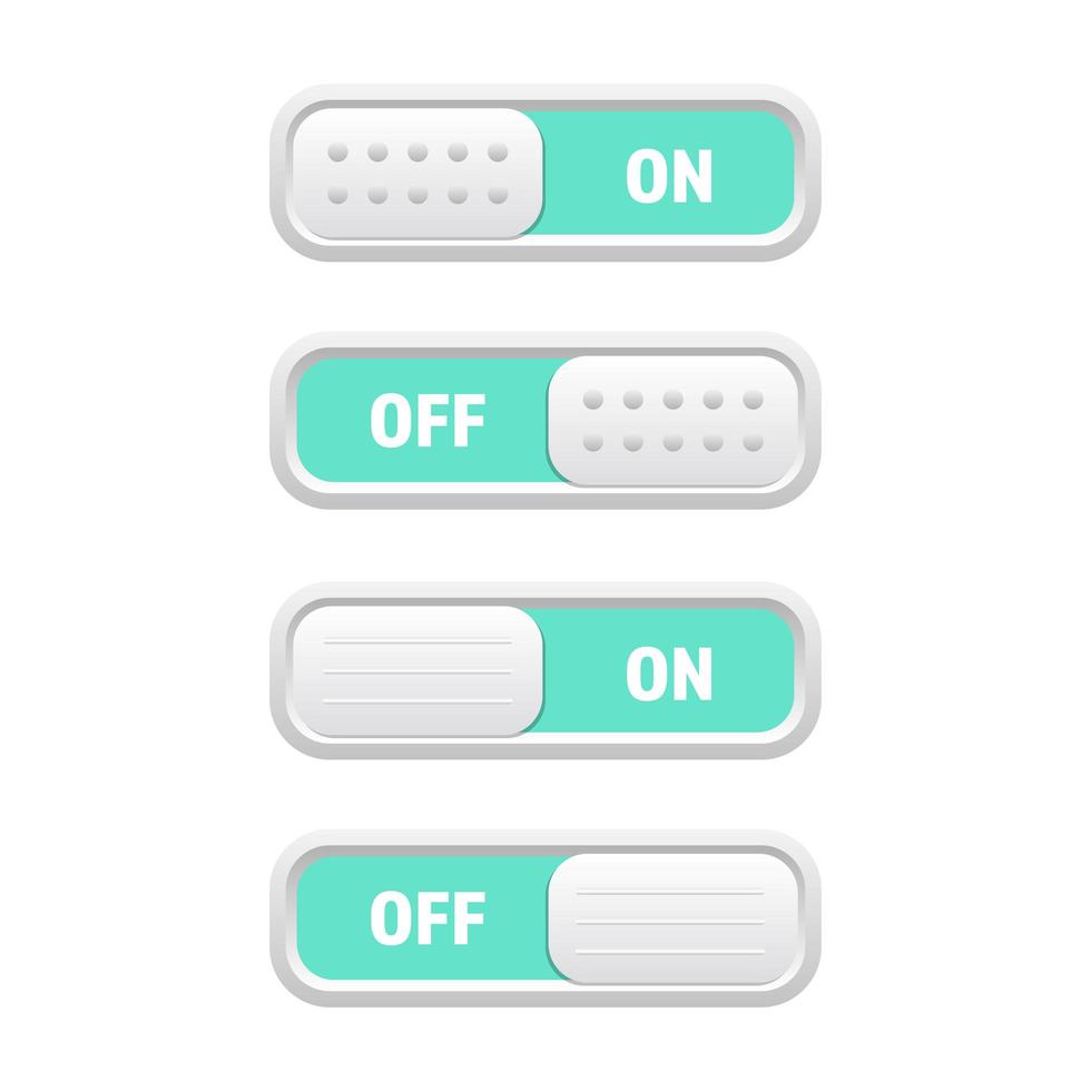 pulsanti di controllo multimediale illustrazione vettoriale design isolato su sfondo bianco