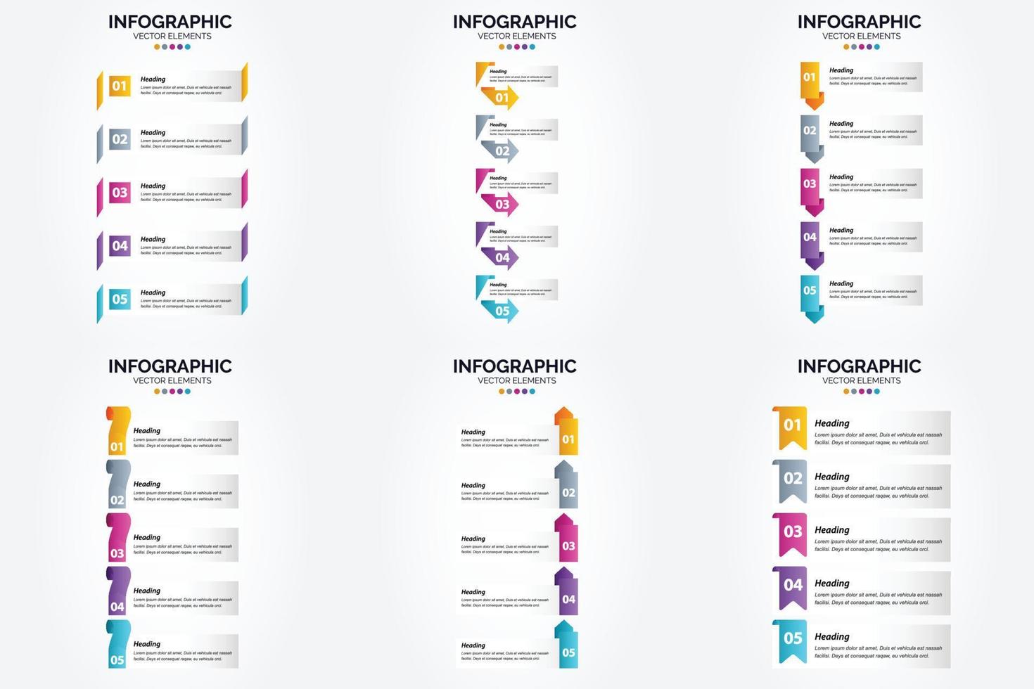 vettore illustrazione infografica piatto design impostato per pubblicità opuscolo aviatore e rivista