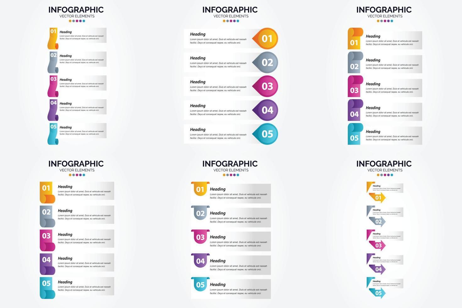 vettore illustrazione infografica piatto design impostato per pubblicità opuscolo aviatore e rivista