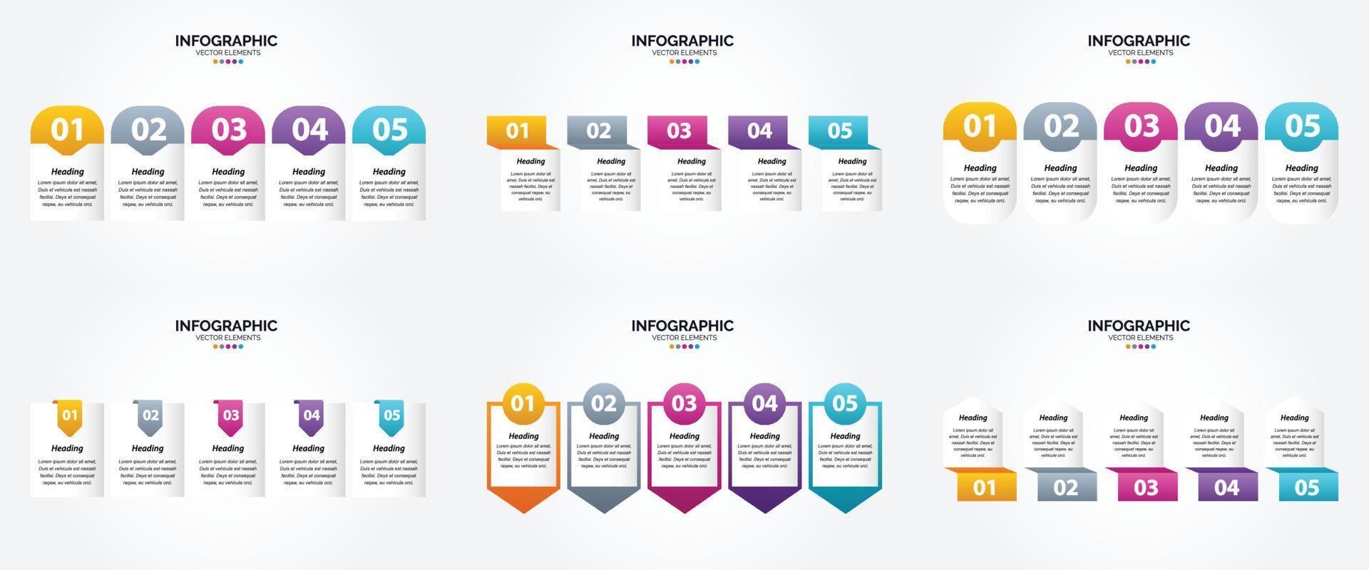 vettore illustrazione infografica piatto design impostato per pubblicità opuscolo aviatore e rivista