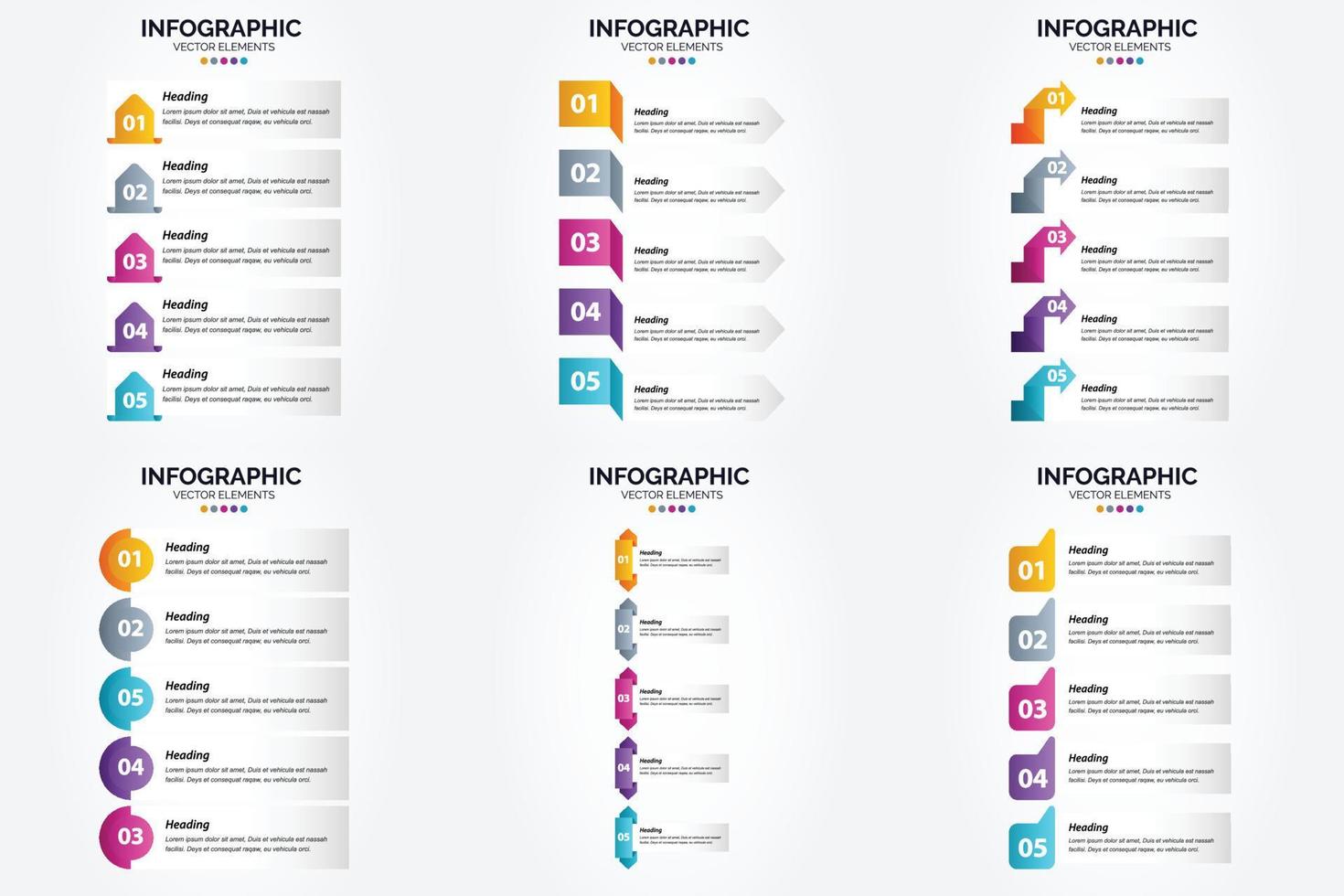 vettore illustrazione infografica piatto design impostato per pubblicità opuscolo aviatore e rivista