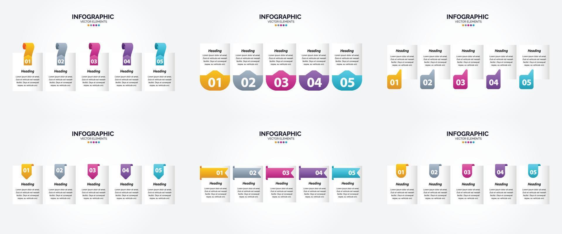 vettore illustrazione infografica piatto design impostato per pubblicità opuscolo aviatore e rivista