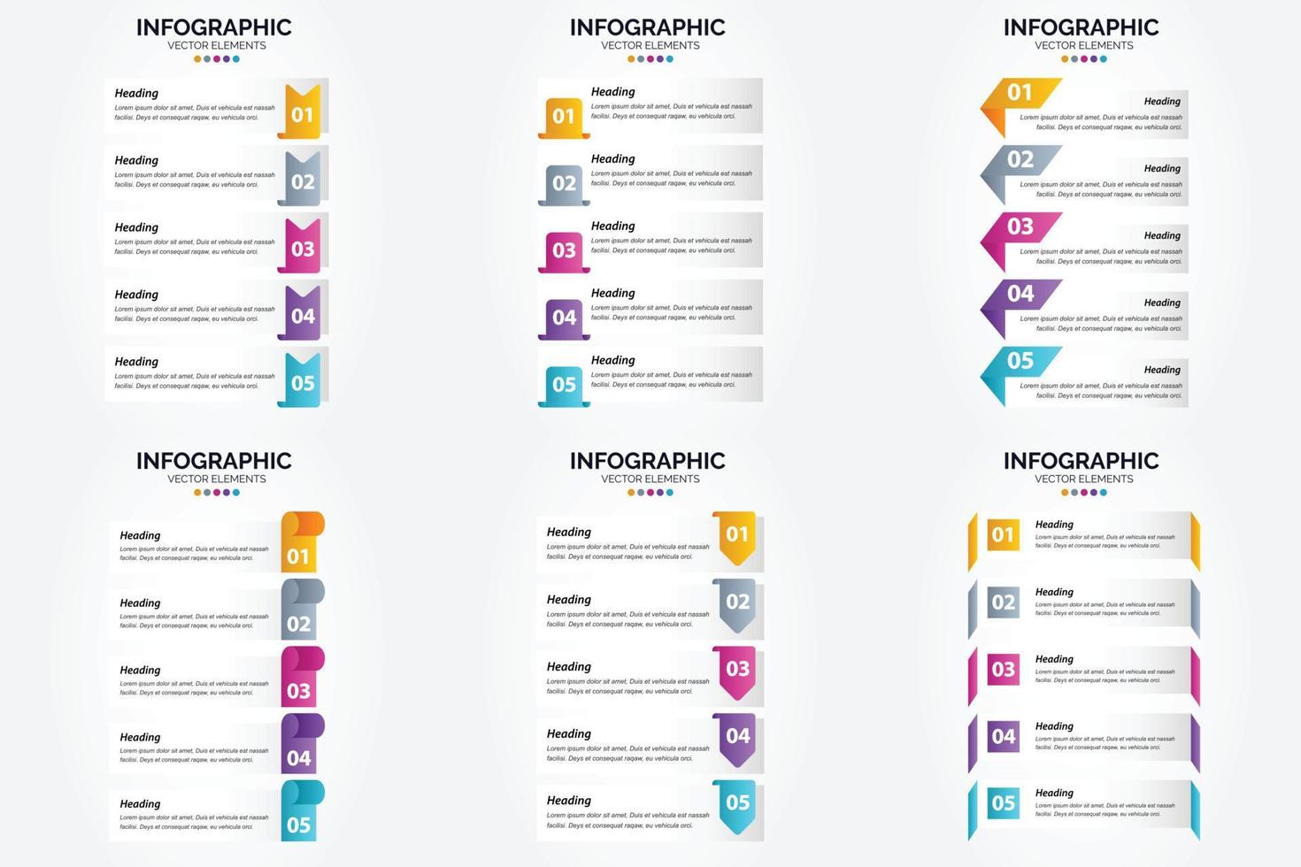 vettore illustrazione infografica piatto design impostato per pubblicità opuscolo aviatore e rivista