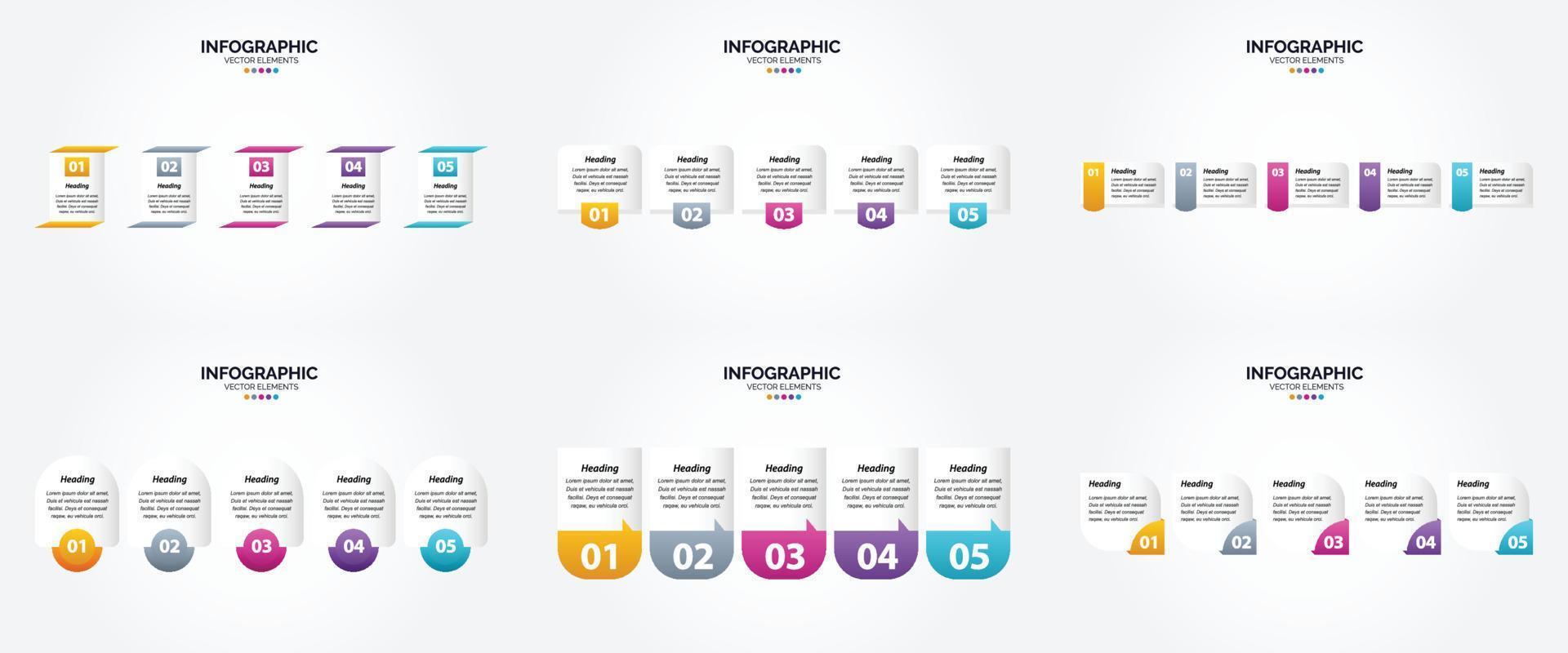 vettore illustrazione infografica piatto design impostato per pubblicità opuscolo aviatore e rivista