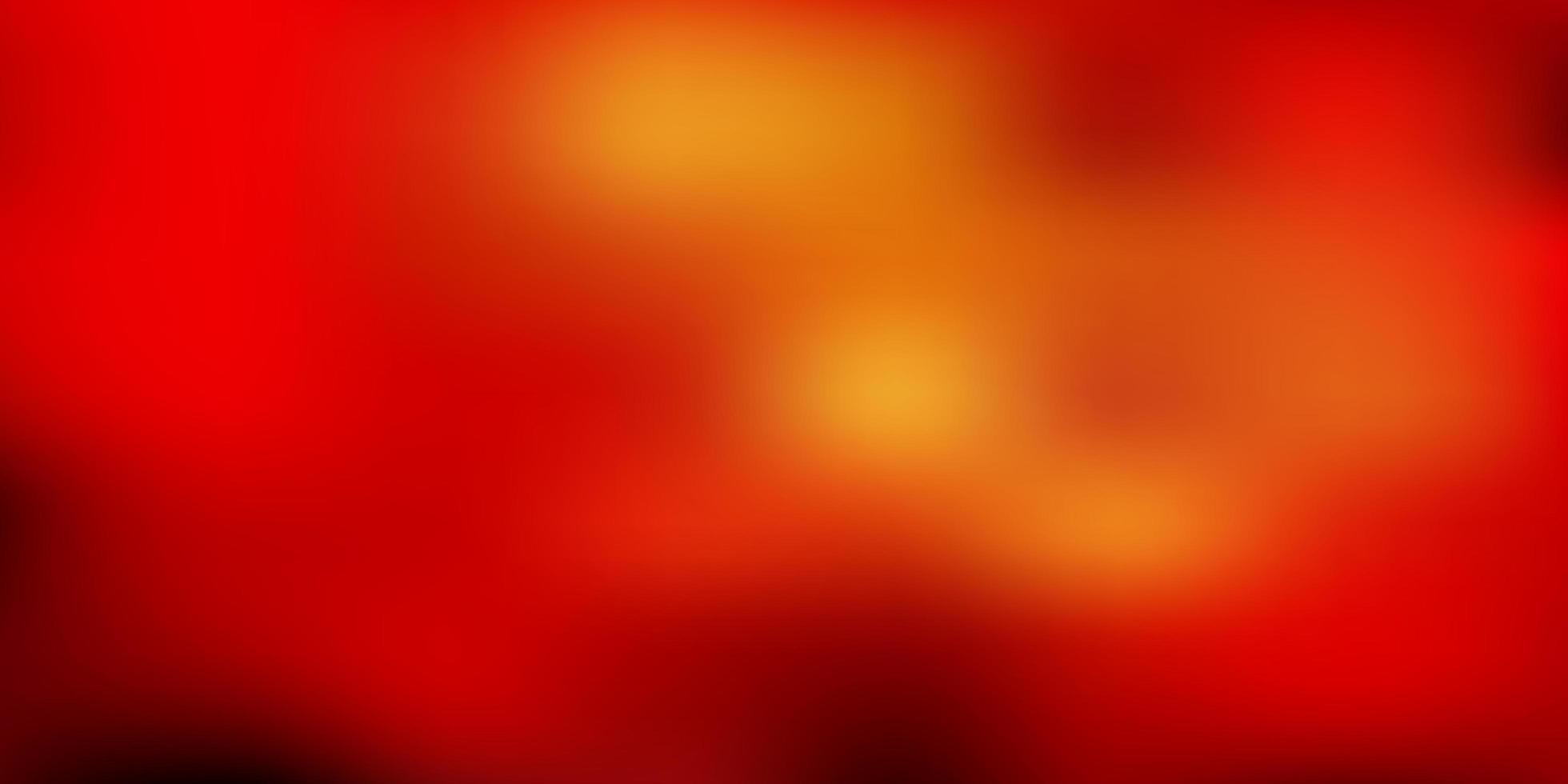 layout di sfocatura sfumatura vettoriale arancione scuro.
