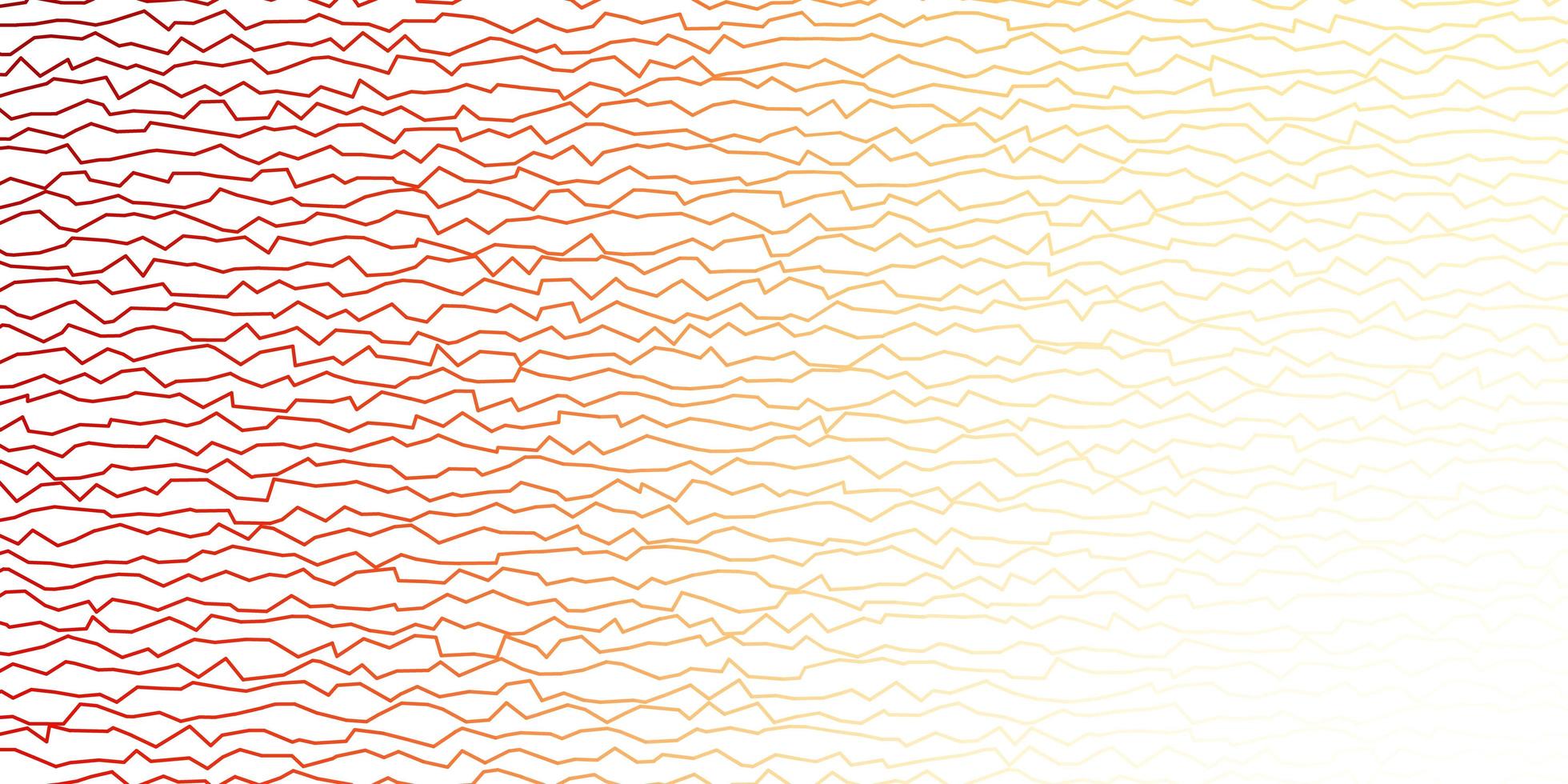 layout vettoriale arancione scuro con linee ironiche.