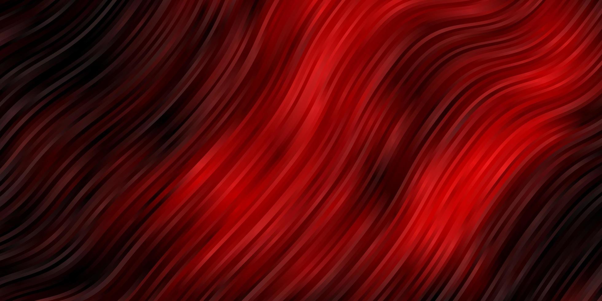 modello vettoriale rosso scuro con linee.