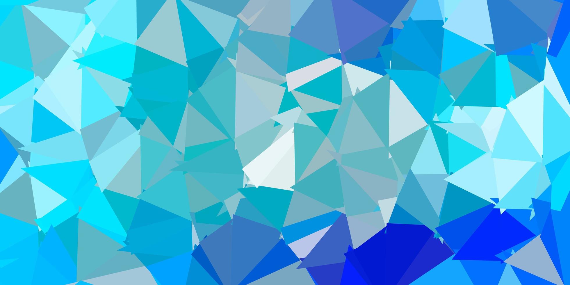 sfondo azzurro triangolo astratto vettoriale. vettore