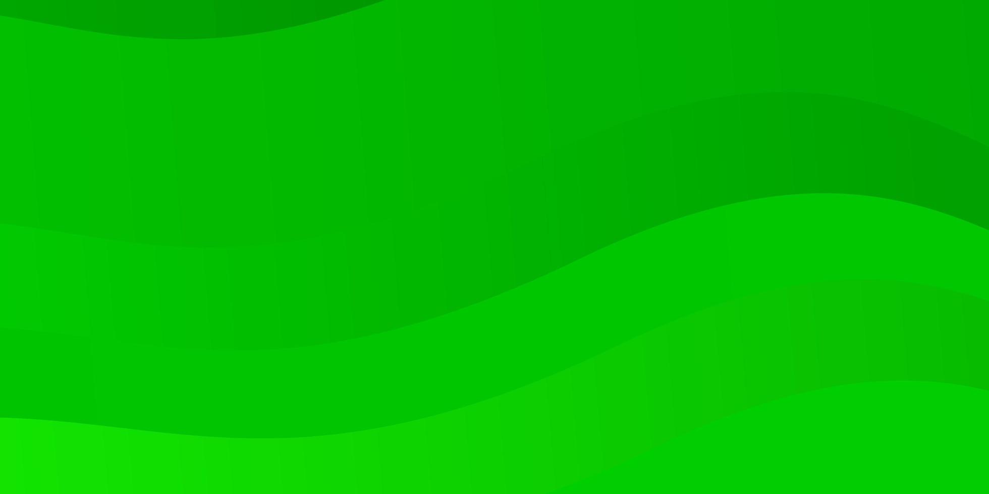 layout vettoriale verde chiaro con arco circolare.