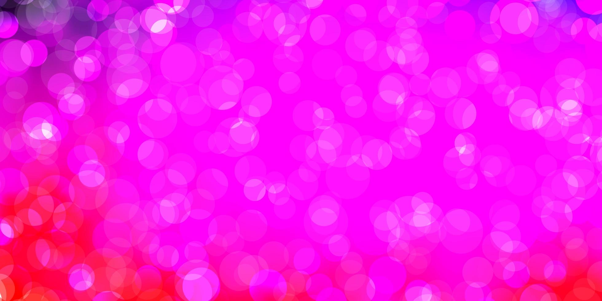 sfondo vettoriale viola chiaro, rosa con macchie.