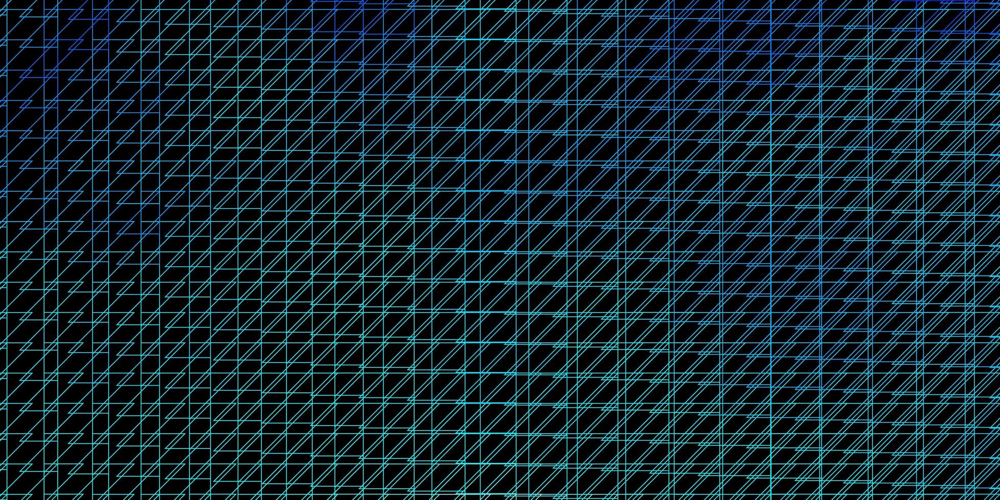 modello vettoriale blu scuro con linee.