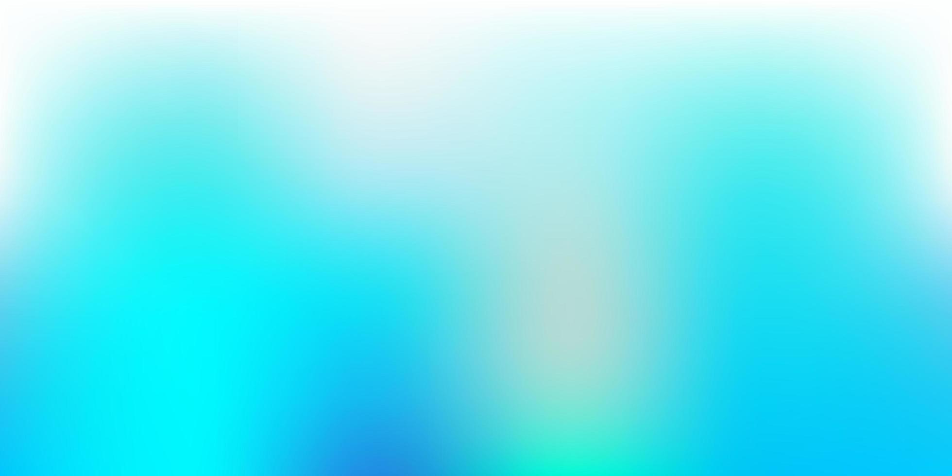 layout di sfocatura vettoriale azzurro, verde.