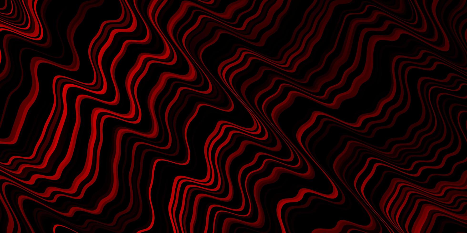 sfondo vettoriale rosso scuro con fiocchi.