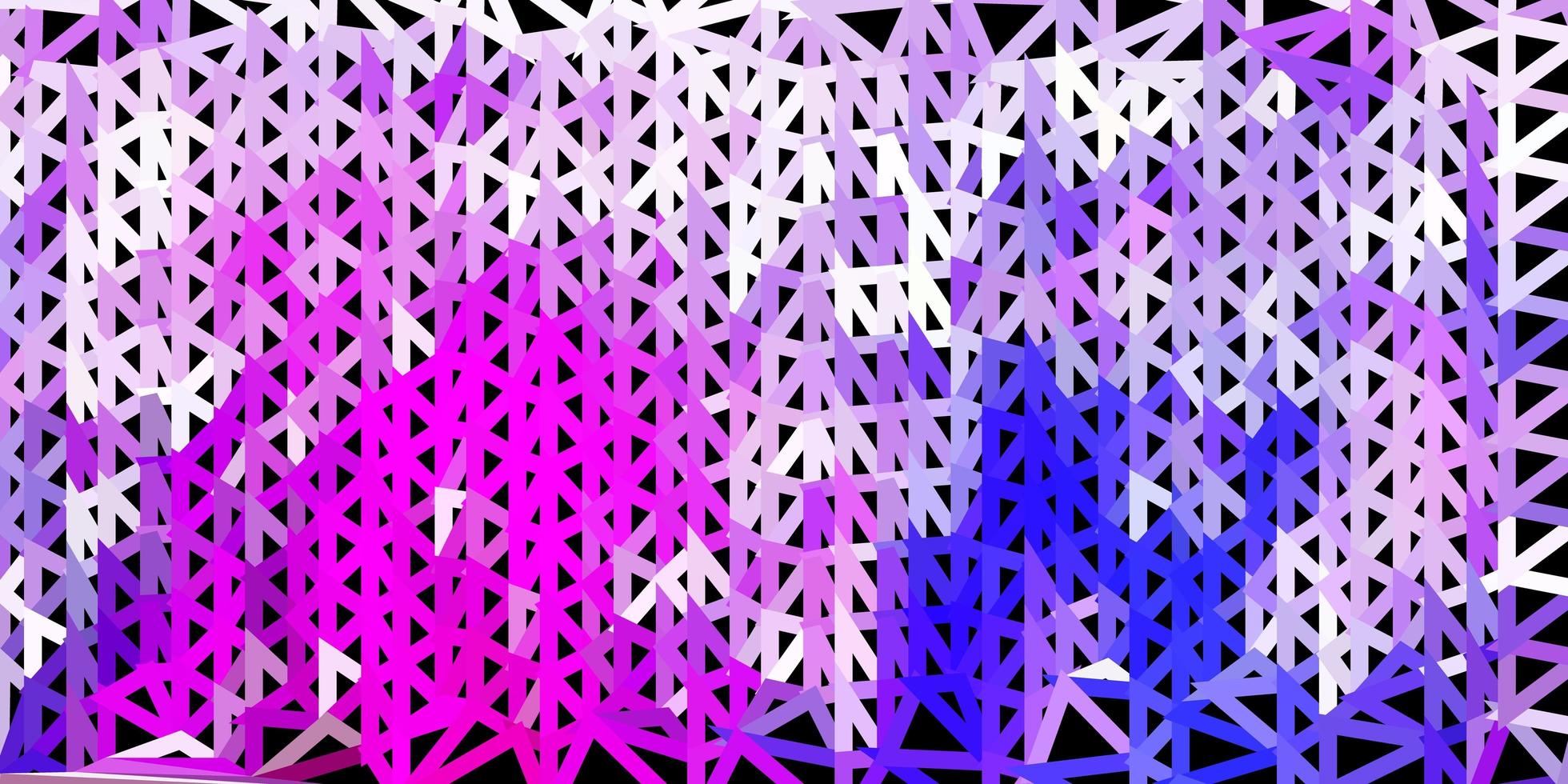 modello poligonale vettoriale viola chiaro, rosa.