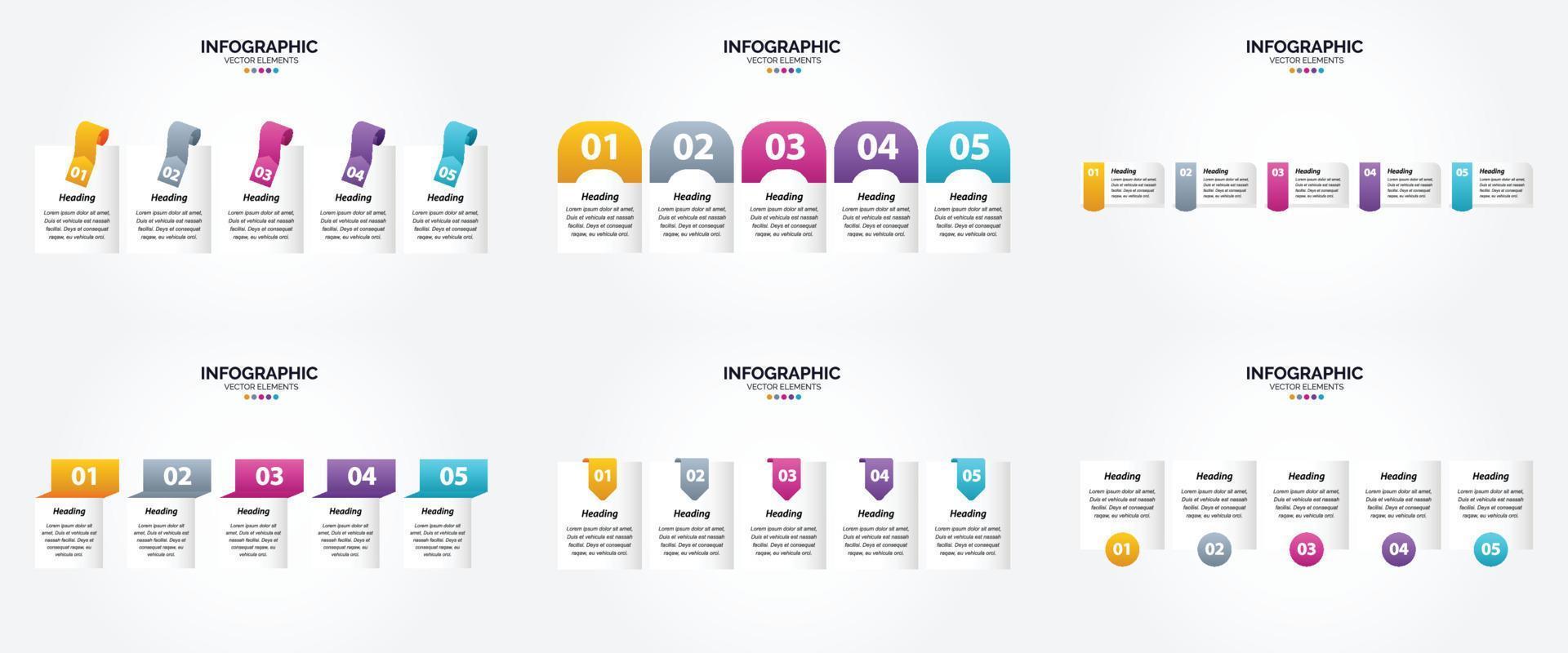 vettore illustrazione infografica piatto design impostato per pubblicità opuscolo aviatore e rivista