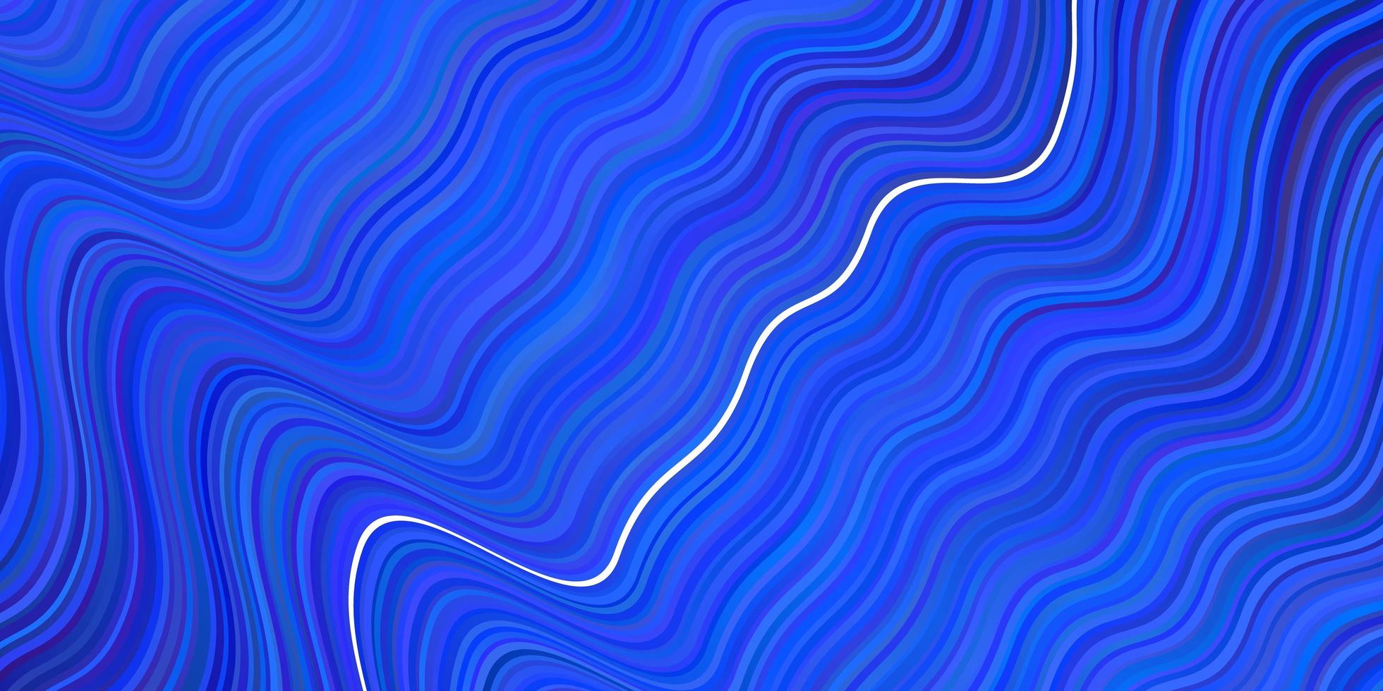 modello vettoriale azzurro con linee piegate.