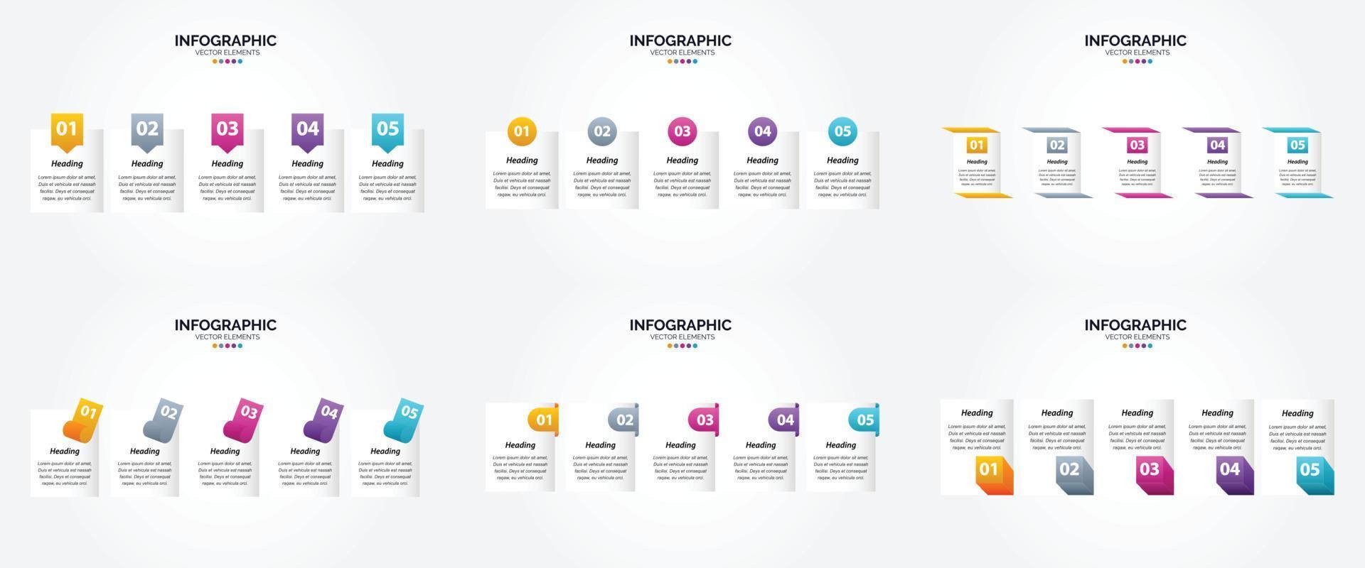 vettore illustrazione infografica piatto design impostato per pubblicità opuscolo aviatore e rivista