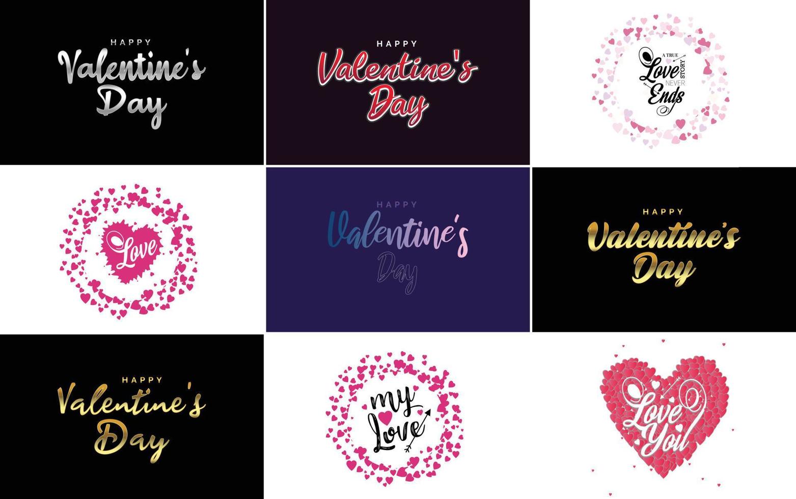 essere mio San Valentino lettering con un' cuore design. adatto per uso nel San Valentino giorno carte e inviti vettore