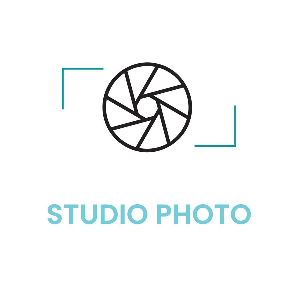 gratuito vettore moderno fotografia logo modello
