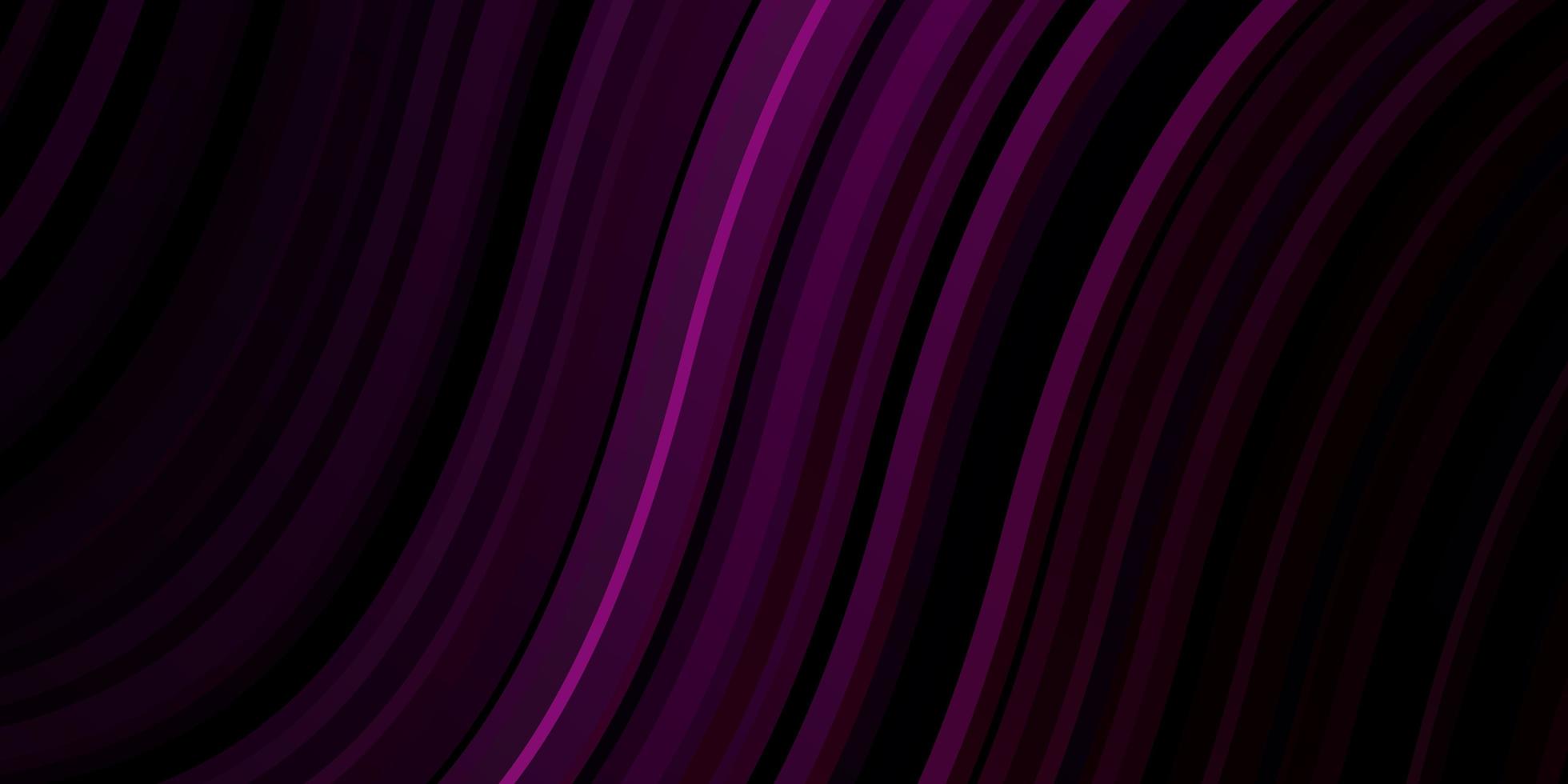 sfondo vettoriale viola scuro con fiocchi.
