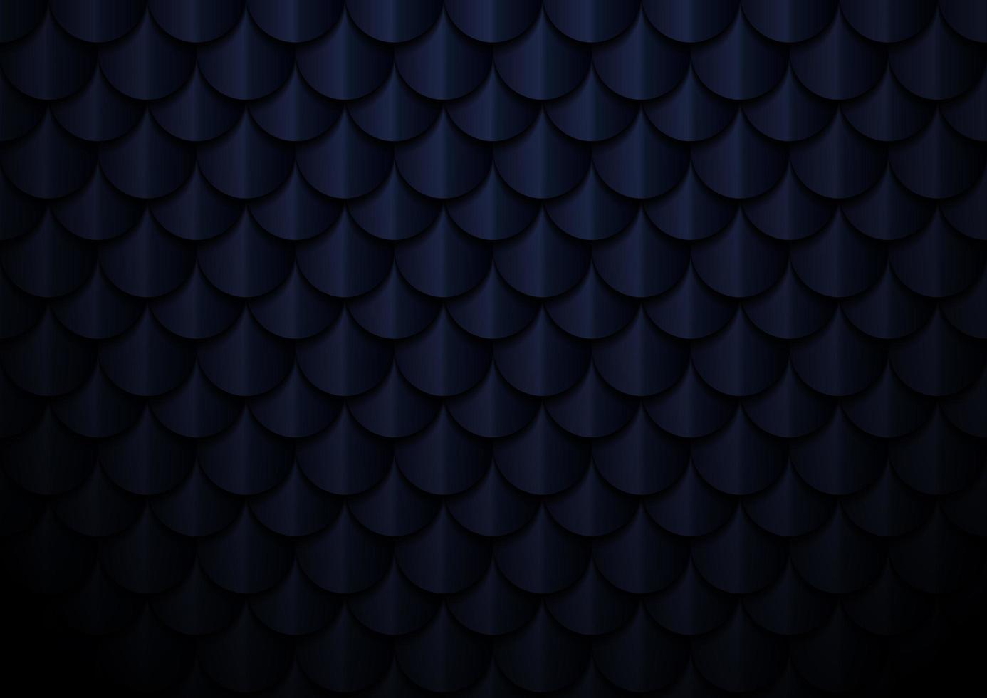 astratto elegante blu scuro geometrico semicerchio pattern di sfondo e texture vettore