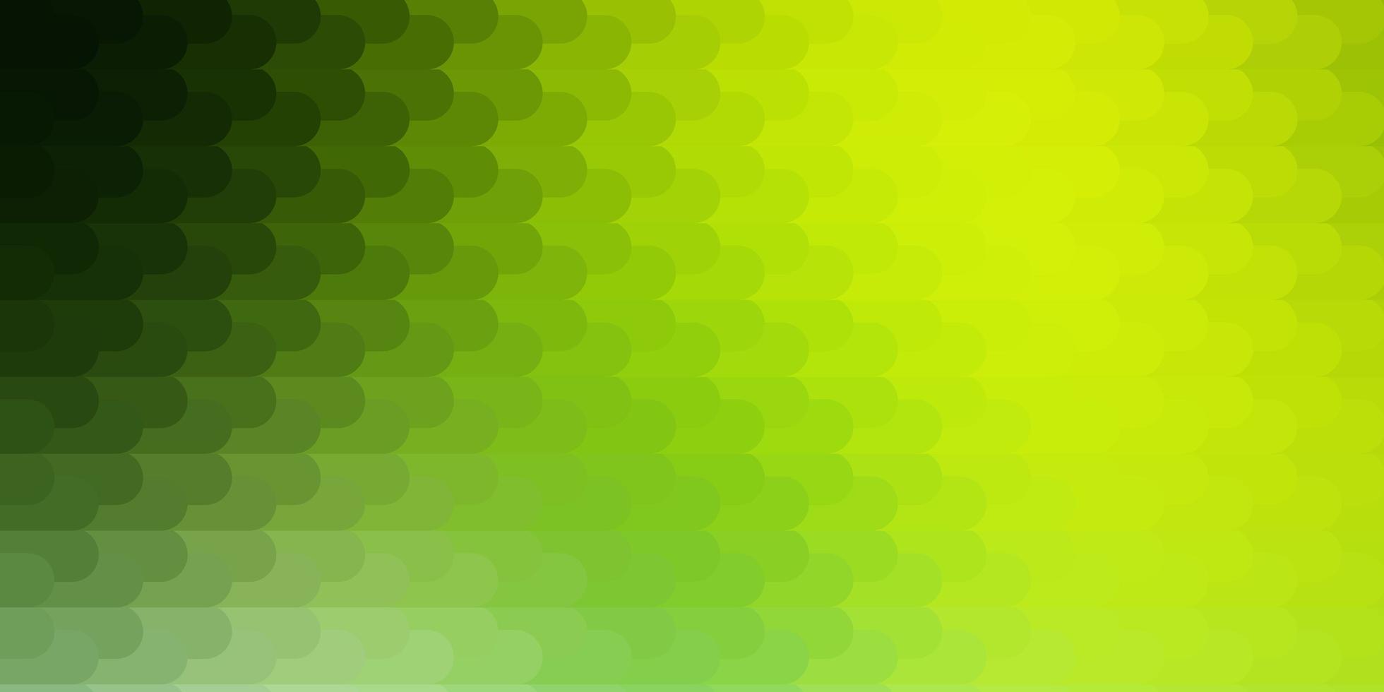 layout vettoriale verde chiaro, giallo con linee.