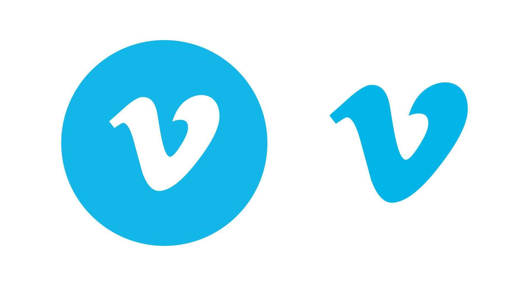 vimeo logo, vimeo simbolo, vimeo icona gratuito vettore