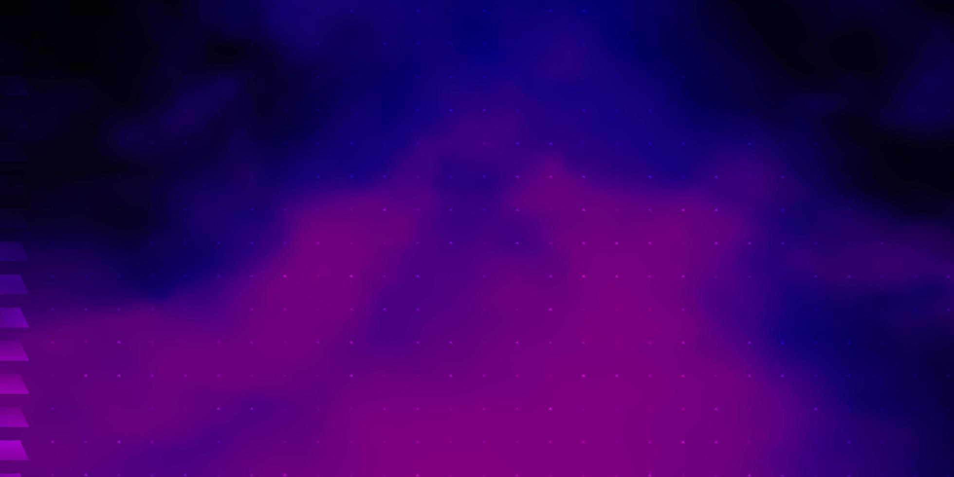 sfondo vettoriale viola scuro in stile poligonale.