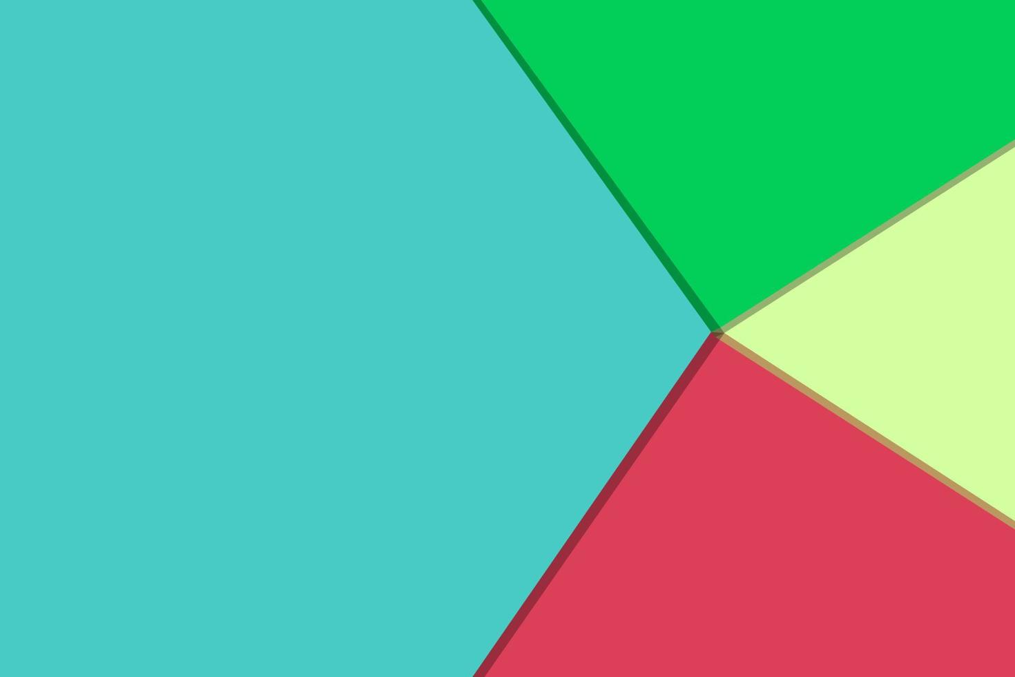 Google giocare astratto multicolore colorato sfondo vettore illustrazione. Google giocare memorizzare quattro primo colore rosso verde blu giallo triangolo geometrico bandiera design. High Tech succoso luminosa astratto.