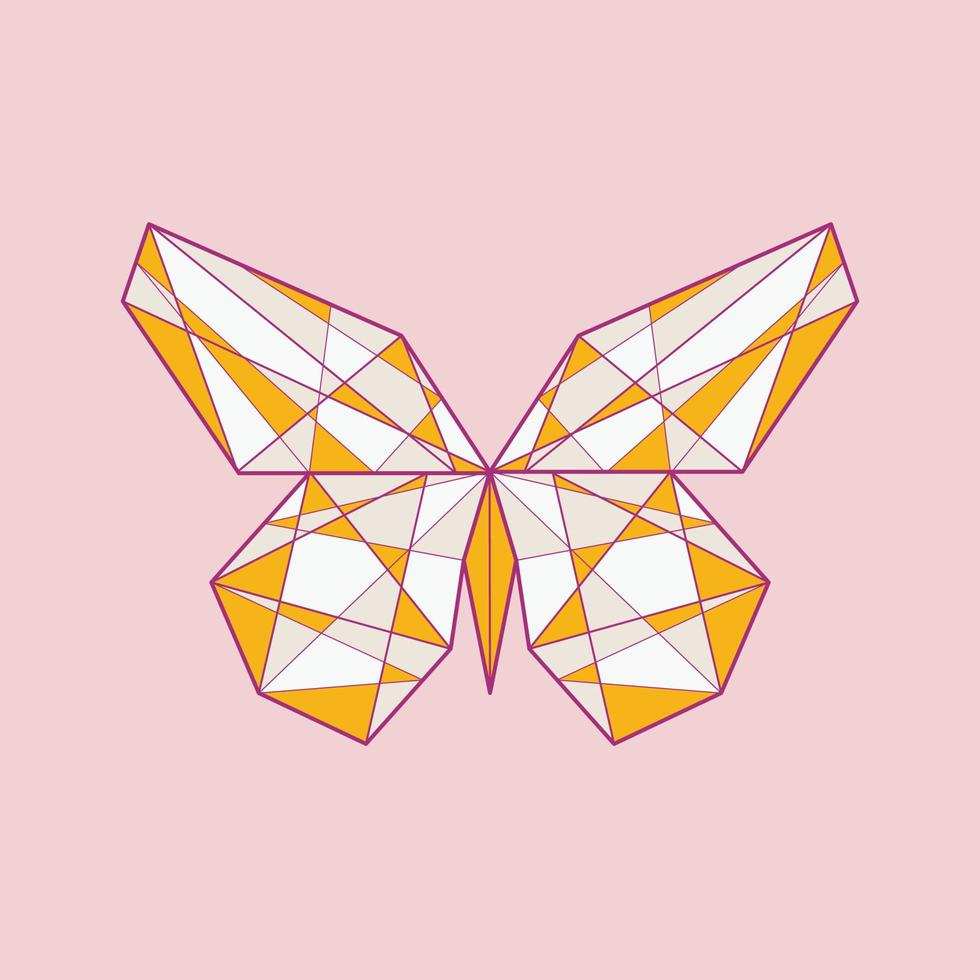 farfalla illustrazione. vettore grafico di colorato farfalla