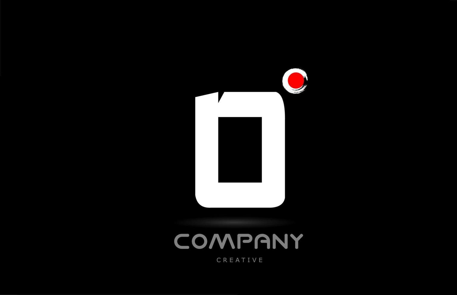 o nero e bianca alfabeto lettera logo icona design con giapponese stile scritta. creativo modello per attività commerciale e azienda vettore