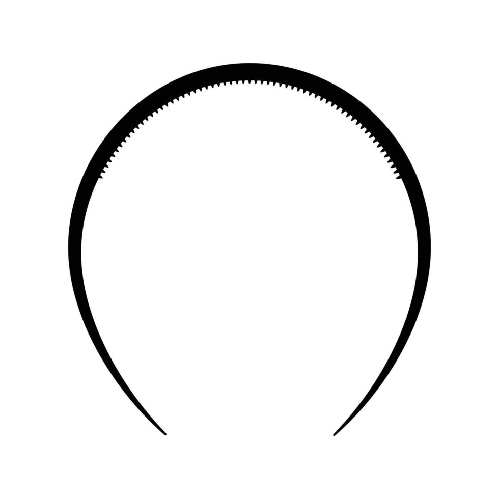 capelli fascia per capelli logo vettore