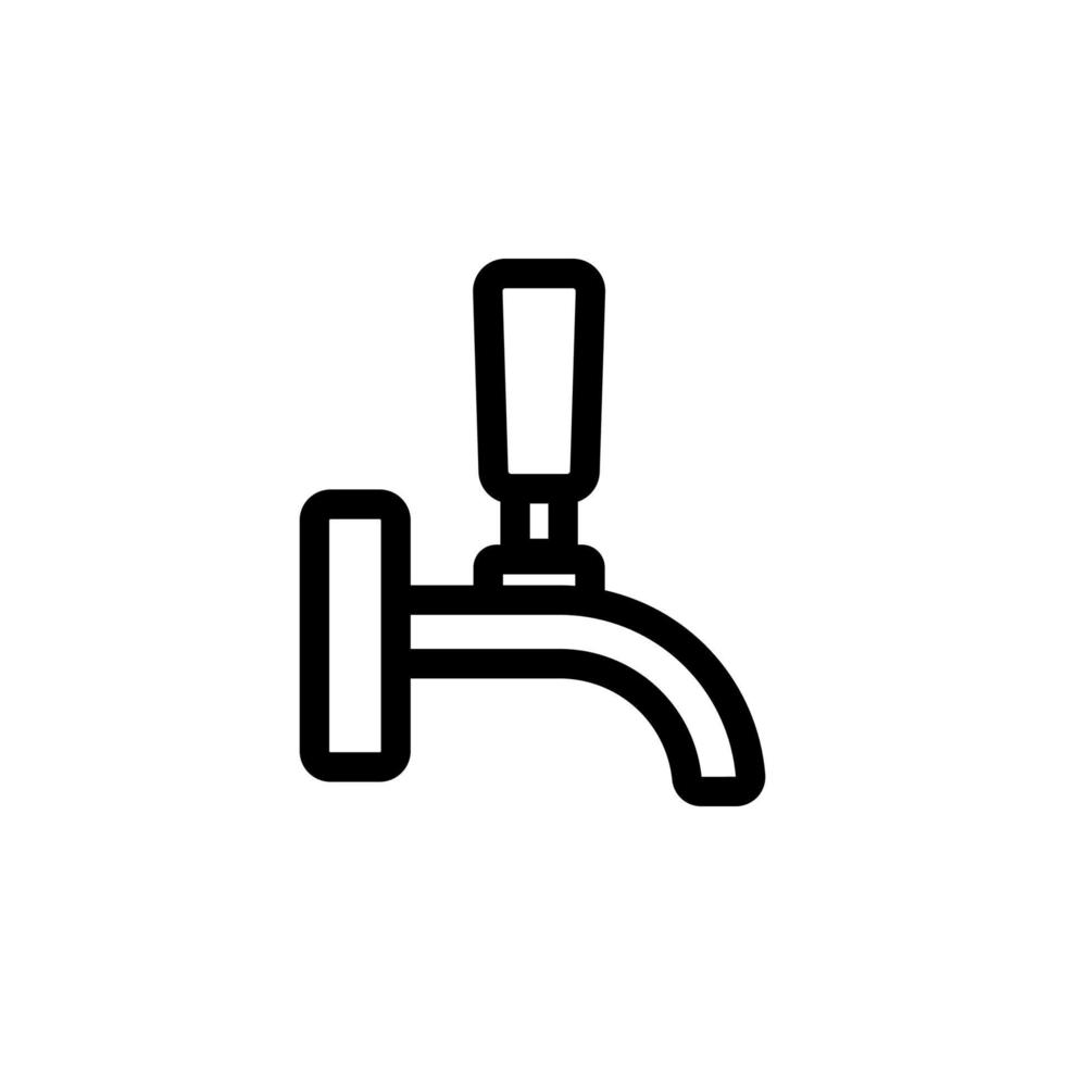 gru per drain il vettore icona. isolato contorno simbolo illustrazione