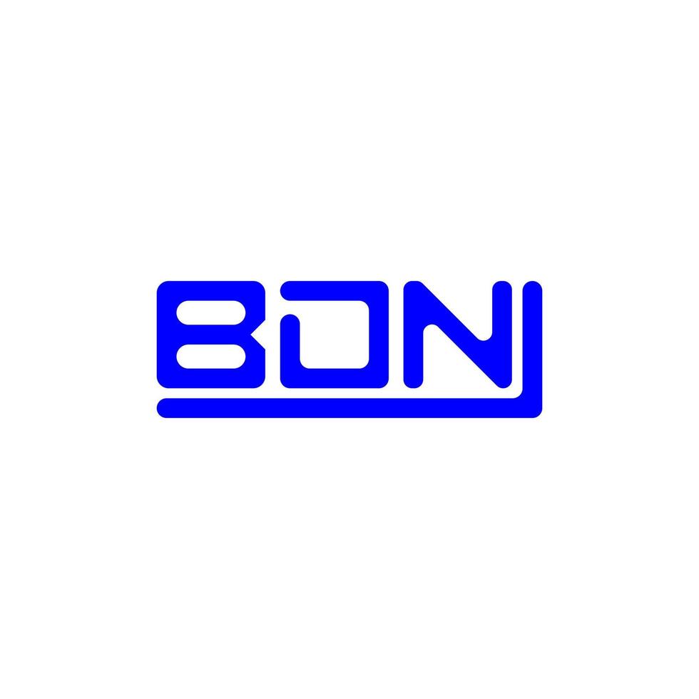 bdn lettera logo creativo design con vettore grafico, bdn semplice e moderno logo.